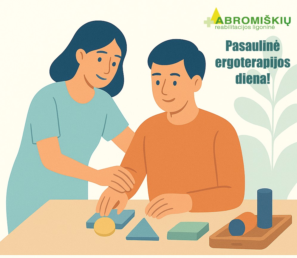 Spalio 27-oji – Pasaulinė ergoterapijos diena
